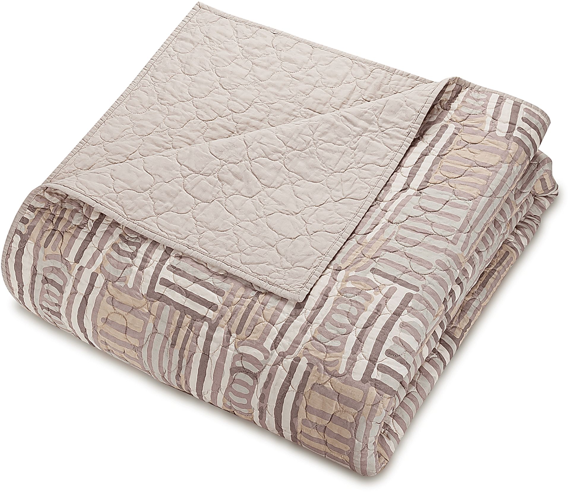 Jungalow by Justina I Taupe Full/Queen 3 Pc Quilt Set - Image 7