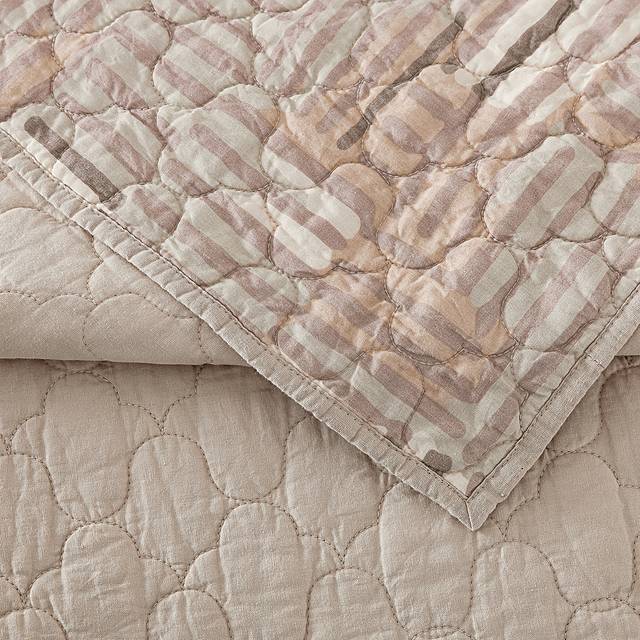 Jungalow by Justina I Taupe Full/Queen 3 Pc Quilt Set - Thumbnail - Image 9