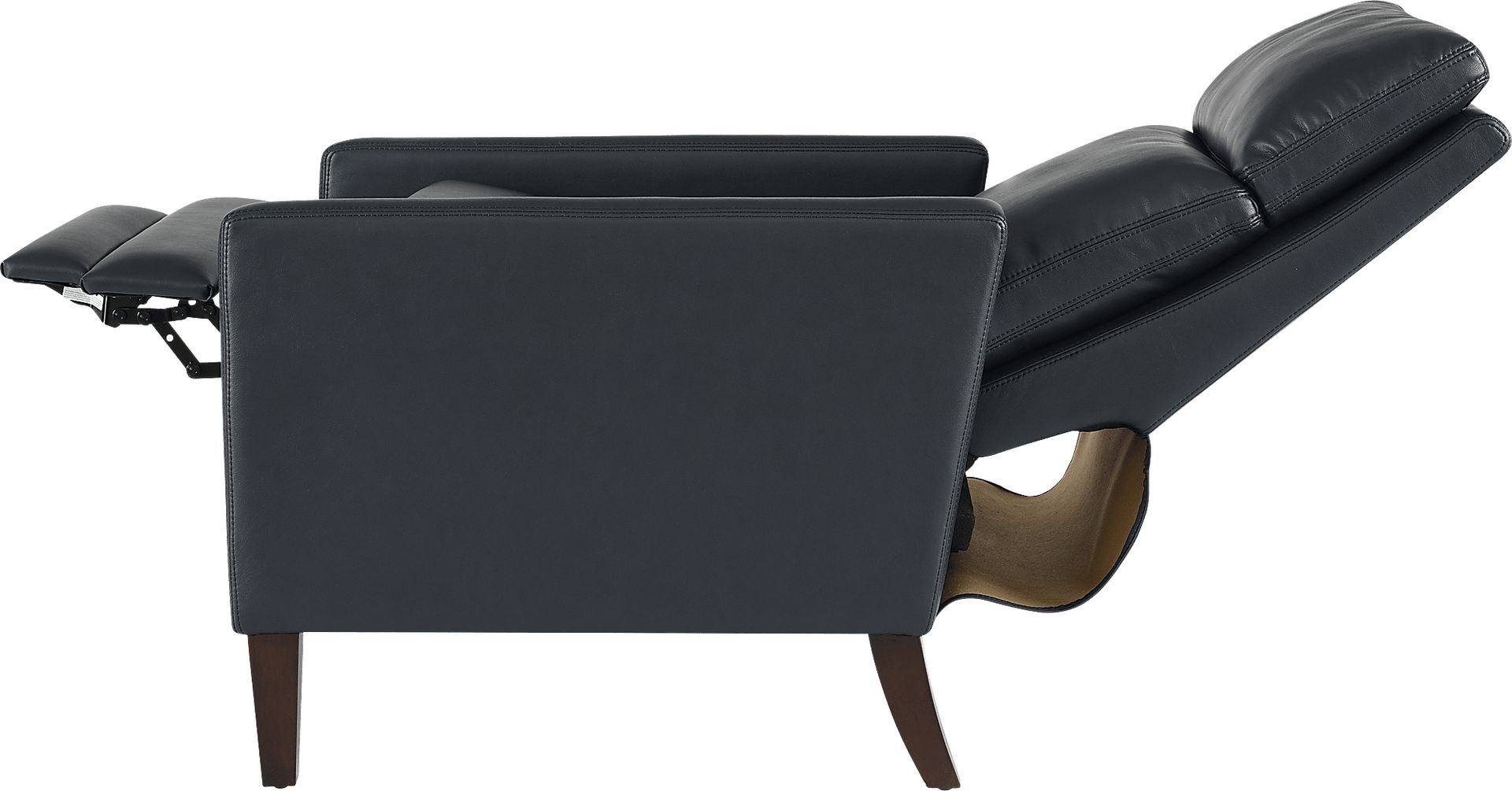 Lotoala Blue Push Back Recliner - Image 11