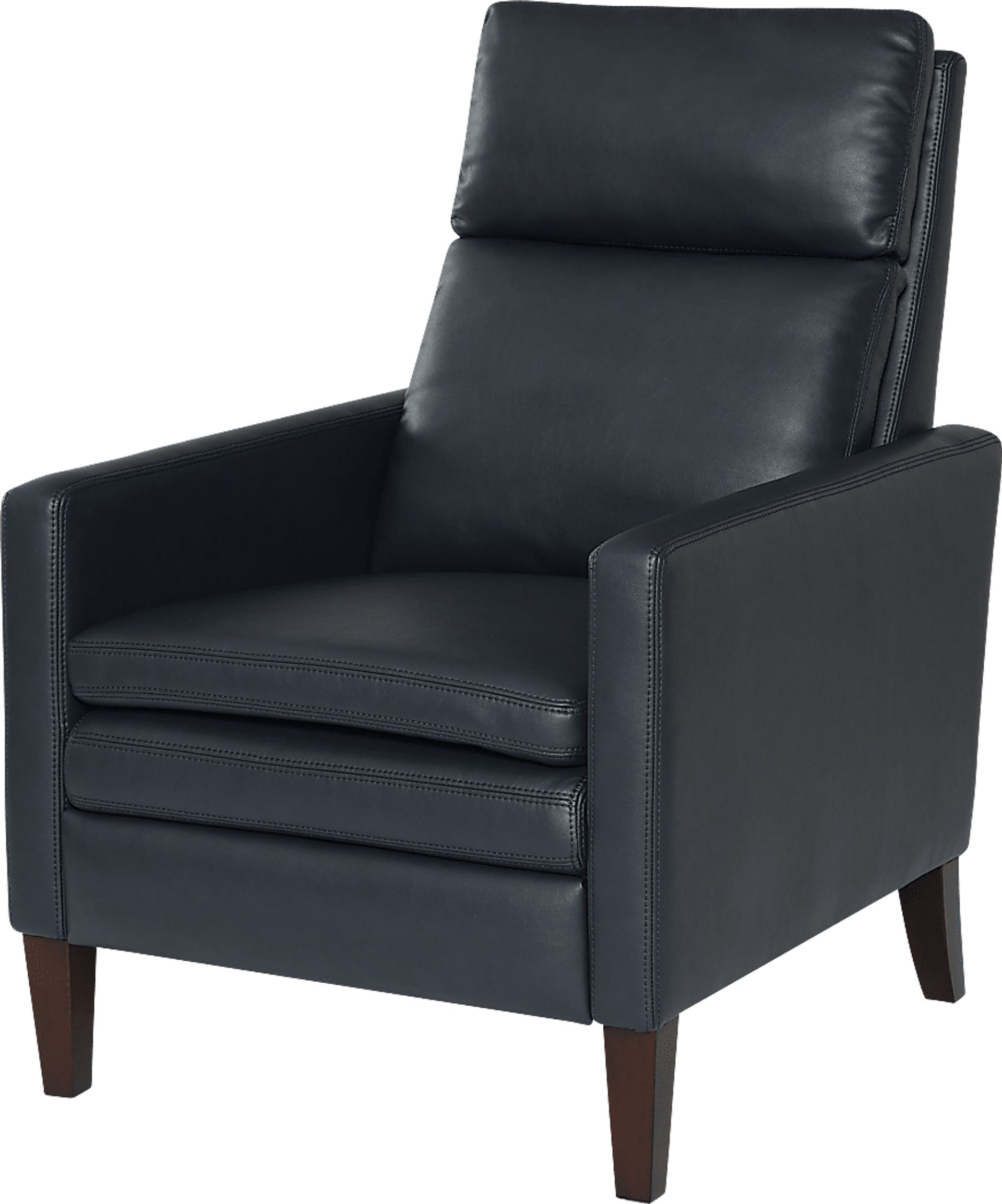 Lotoala Blue Push Back Recliner - Image 5