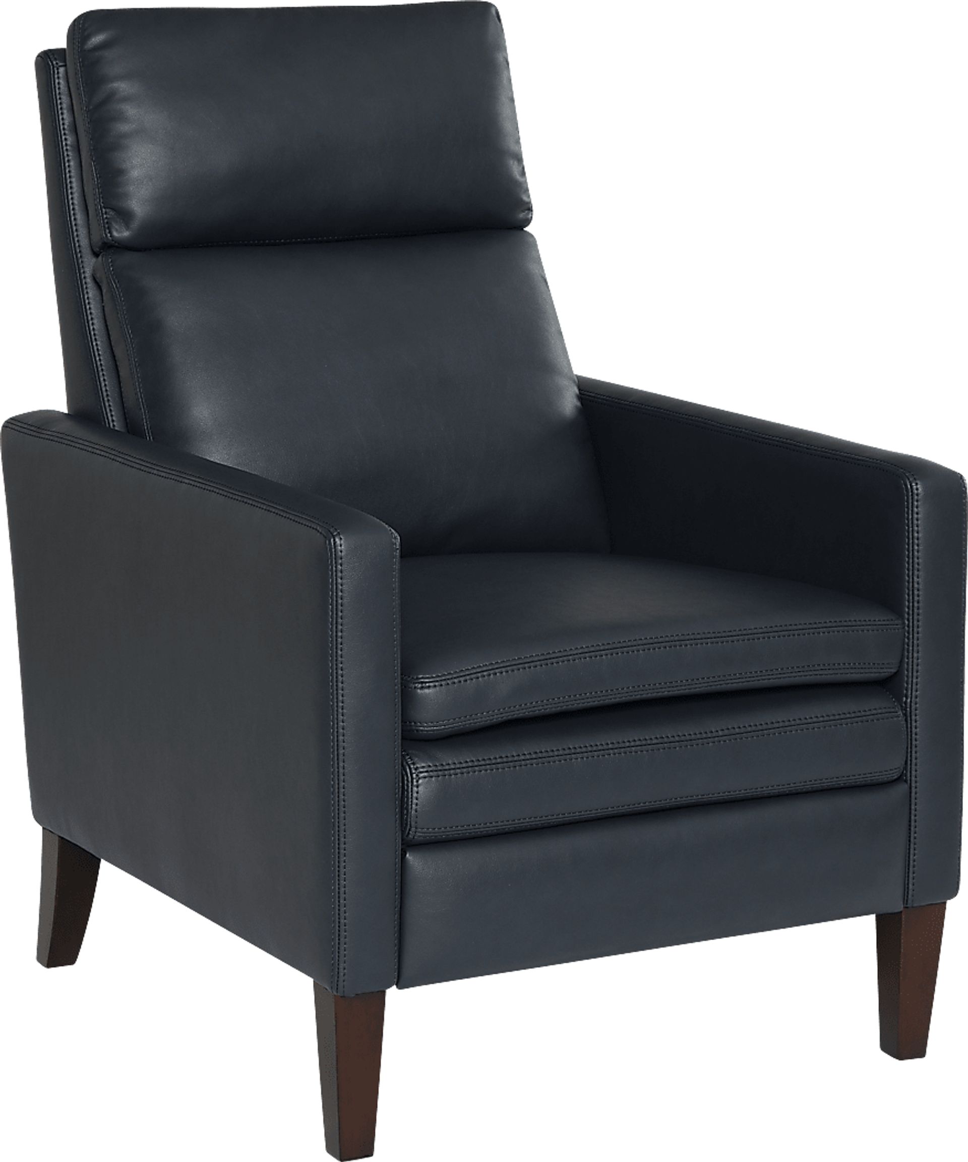 Lotoala Blue Push Back Recliner - Image 1