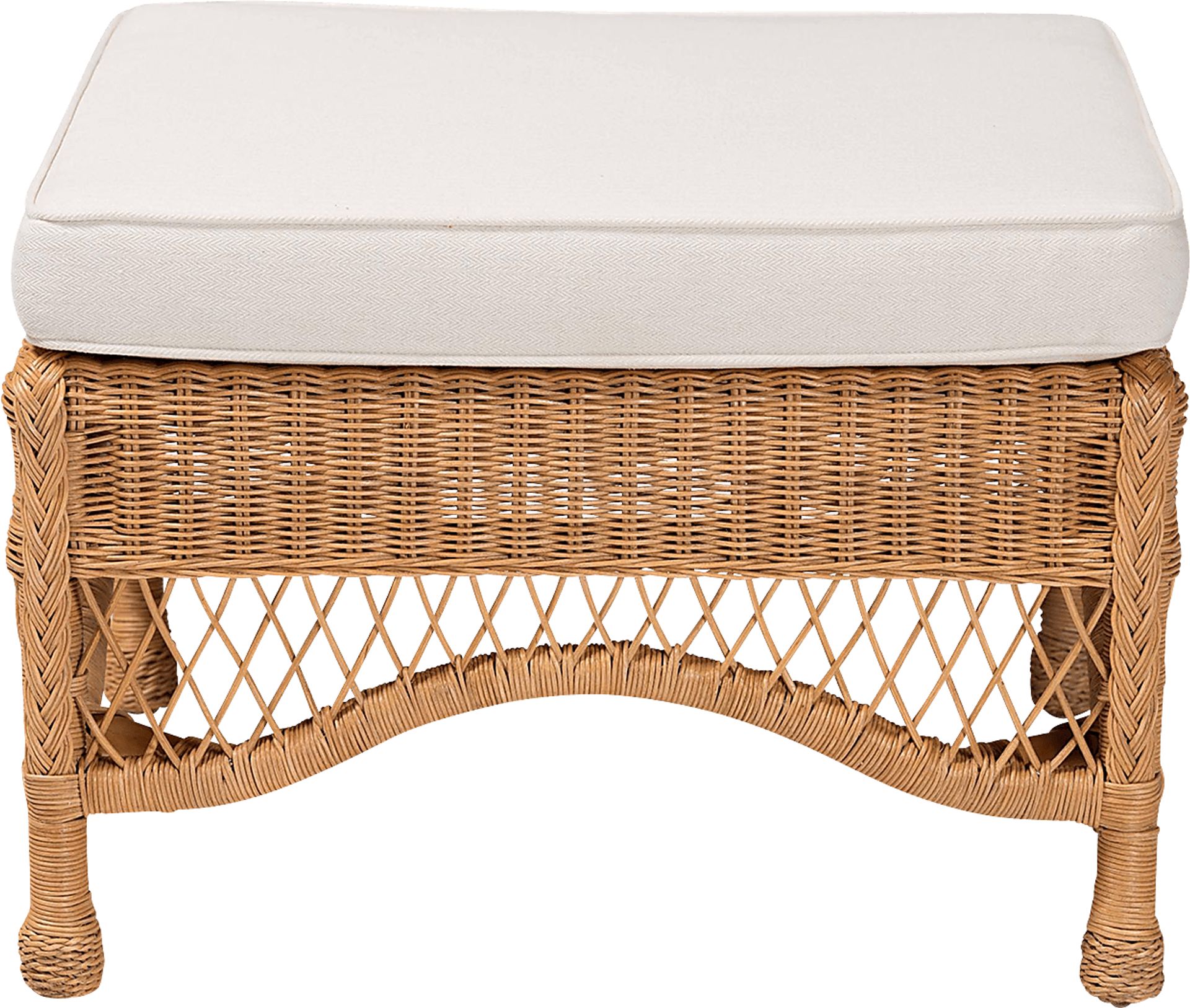 Lottville Brown Ottoman - Image 3
