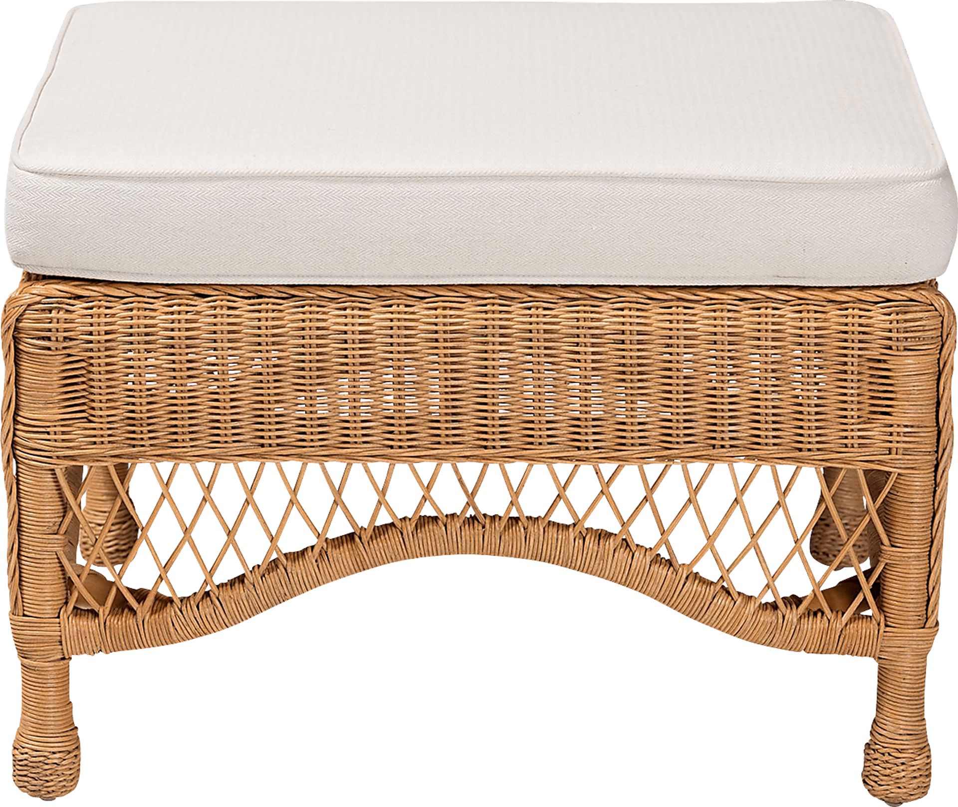 Lottville Brown Ottoman - Image 4