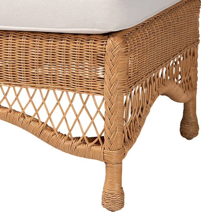 Lottville Brown Ottoman - Thumbnail - Image 5