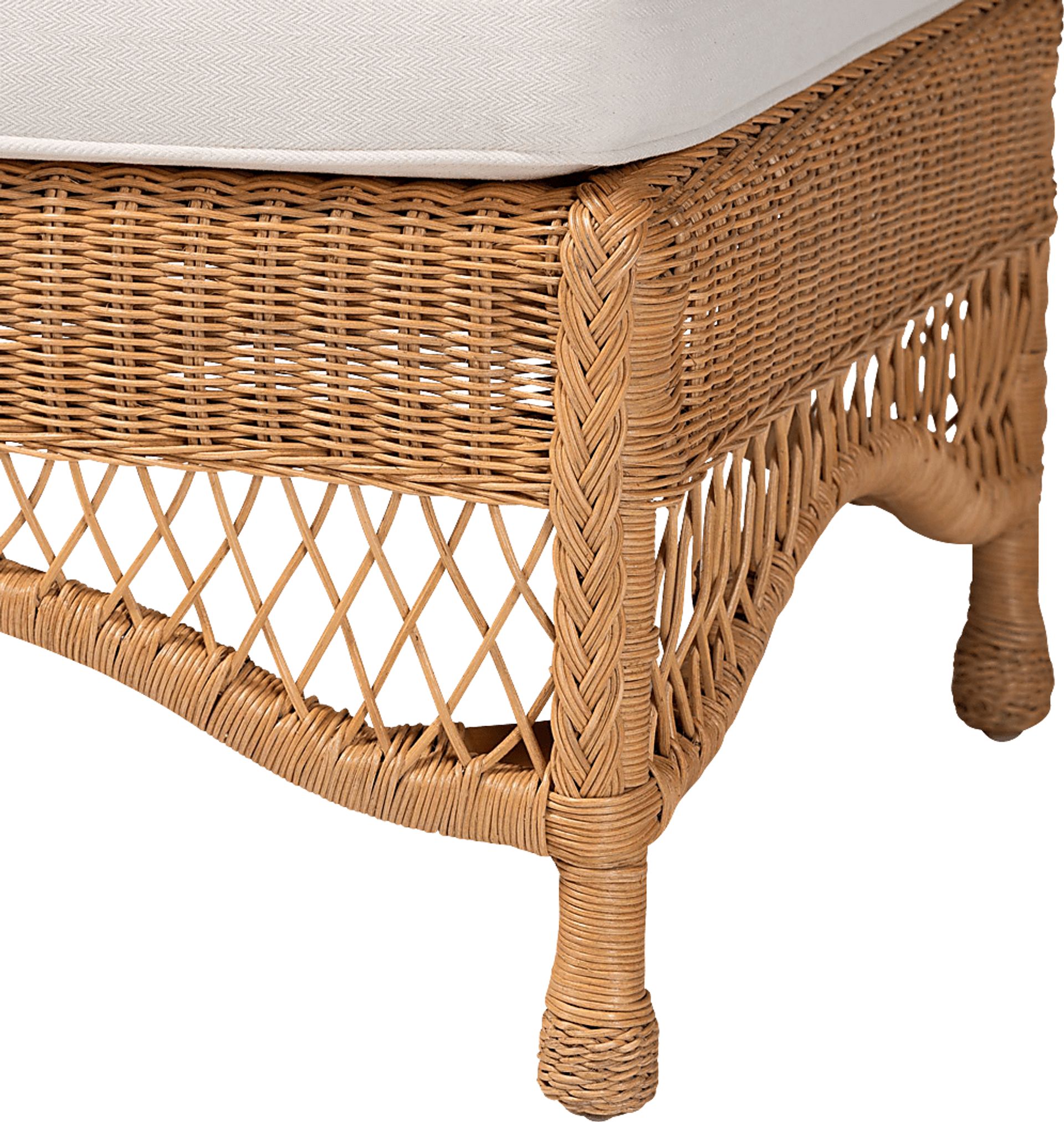 Lottville Brown Ottoman - Image 5