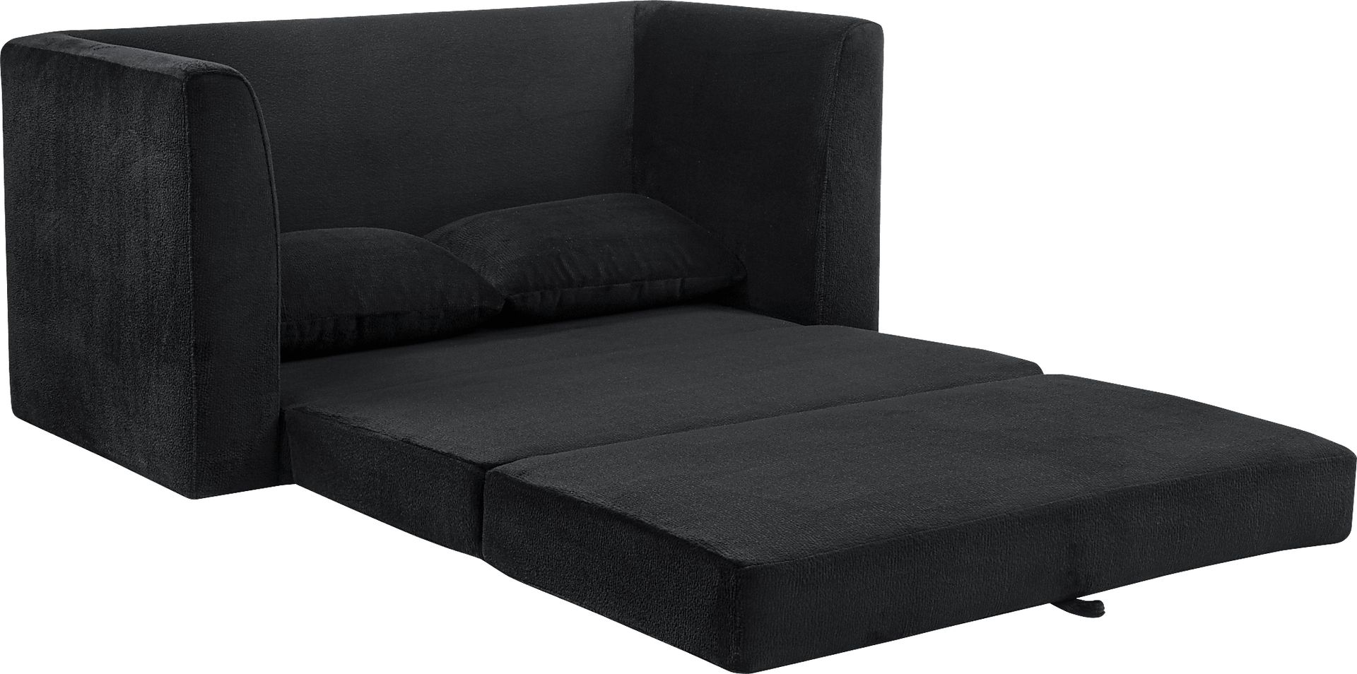 Lotus Black Sofa Sleeper - Image 3
