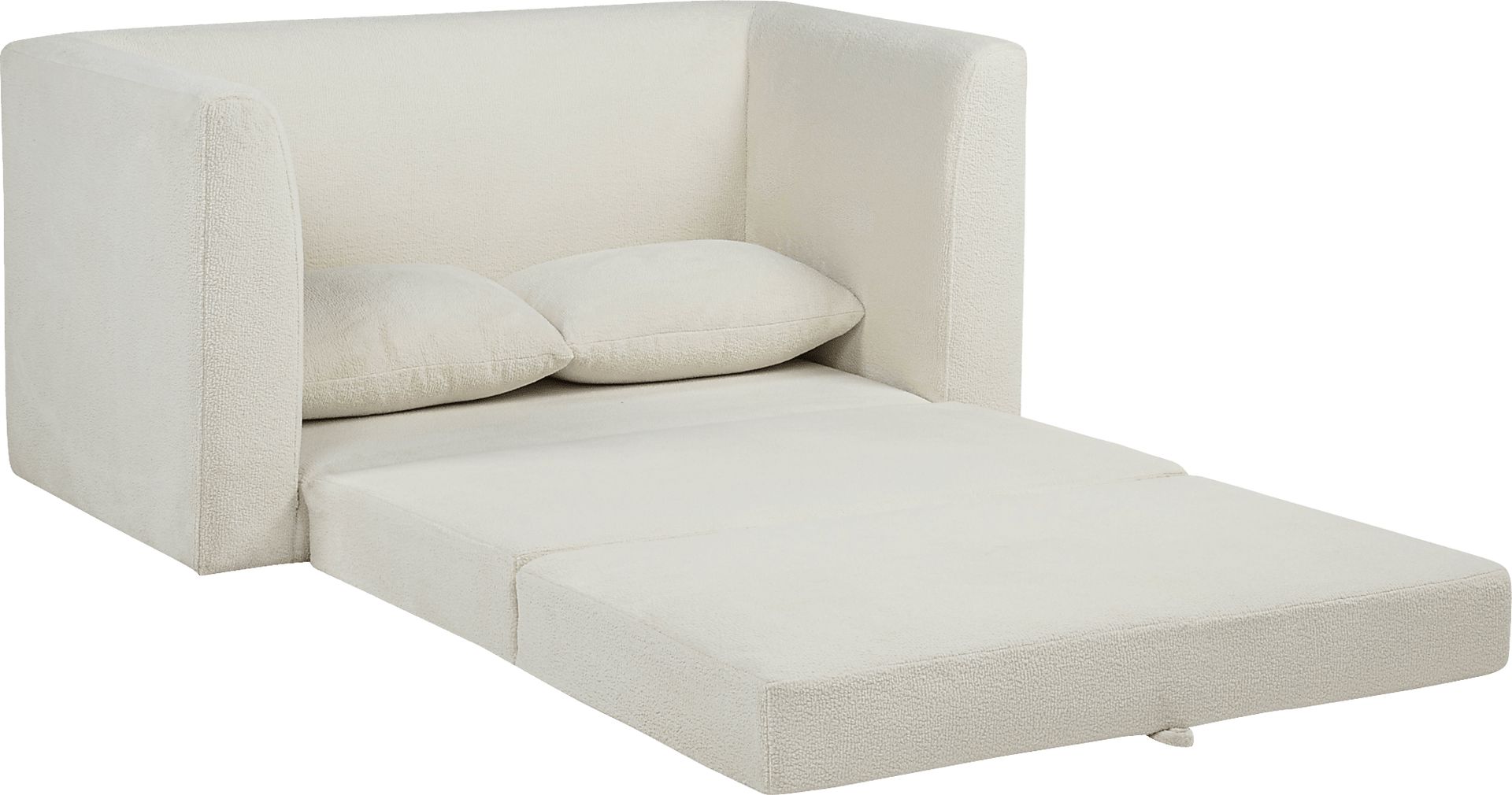 Lotus Cream Sofa Sleeper - Image 3