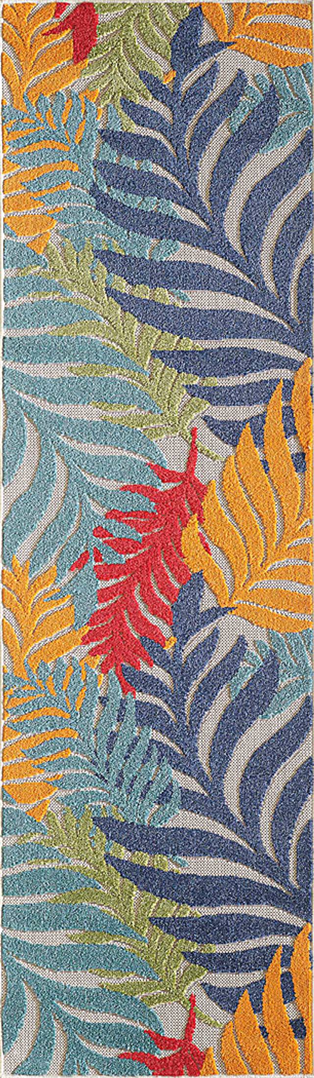 Louai Multi 2'2 x 7'6 Indoor/Outdoor Runner - Thumbnail - Image 1