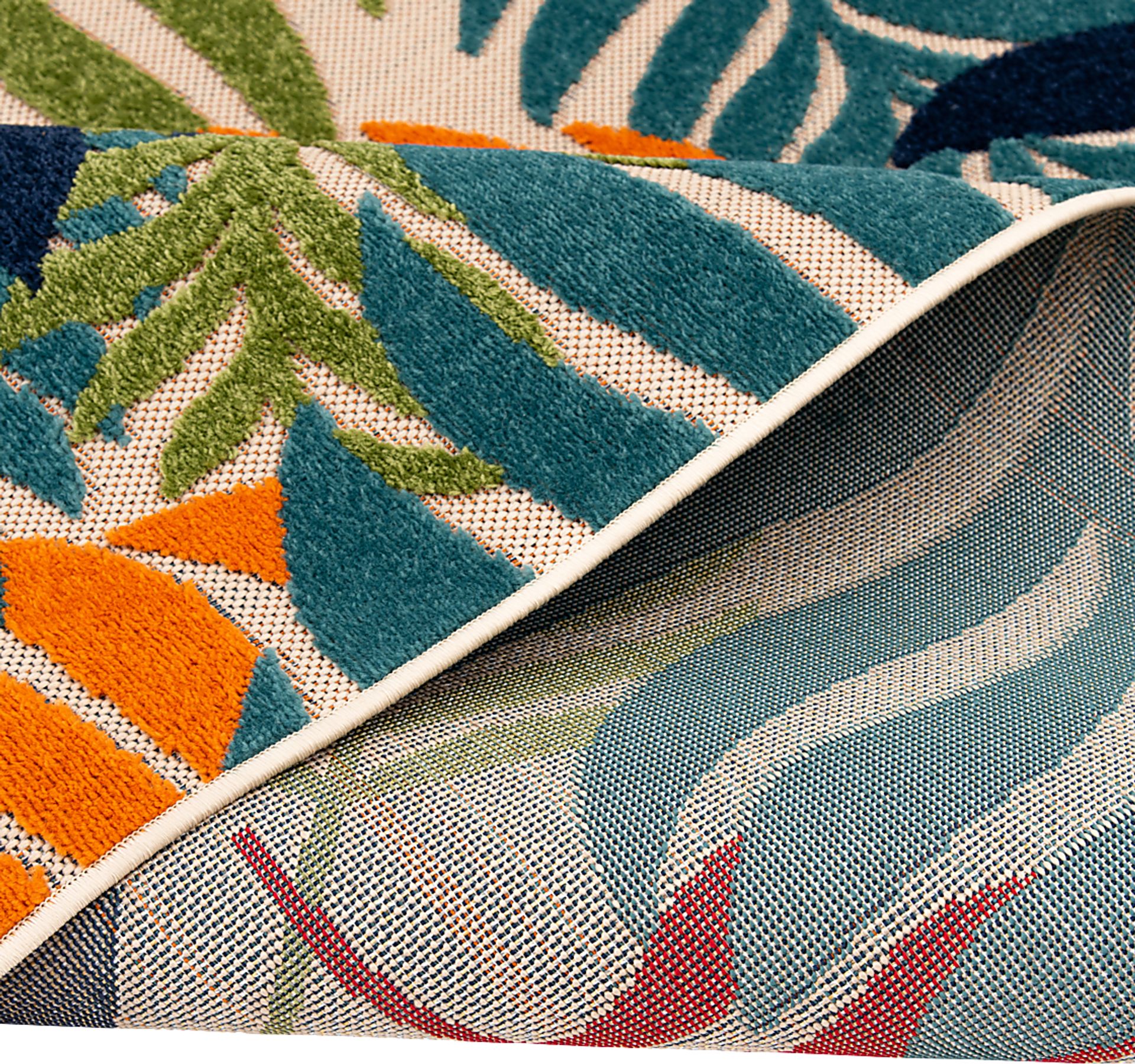 Louai Multi 5'3 x 7' Indoor/Outdoor Rug - Image 11