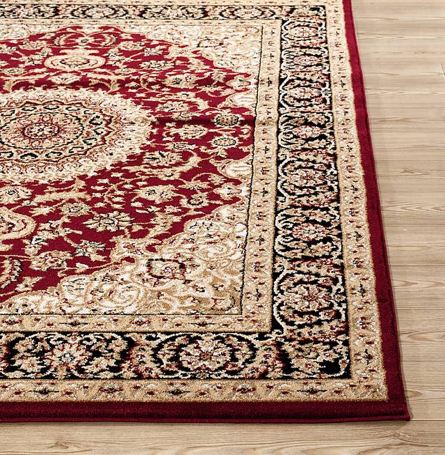 Louanne Burgundy 7'10 x 10'2 Rug - Thumbnail - Image 2