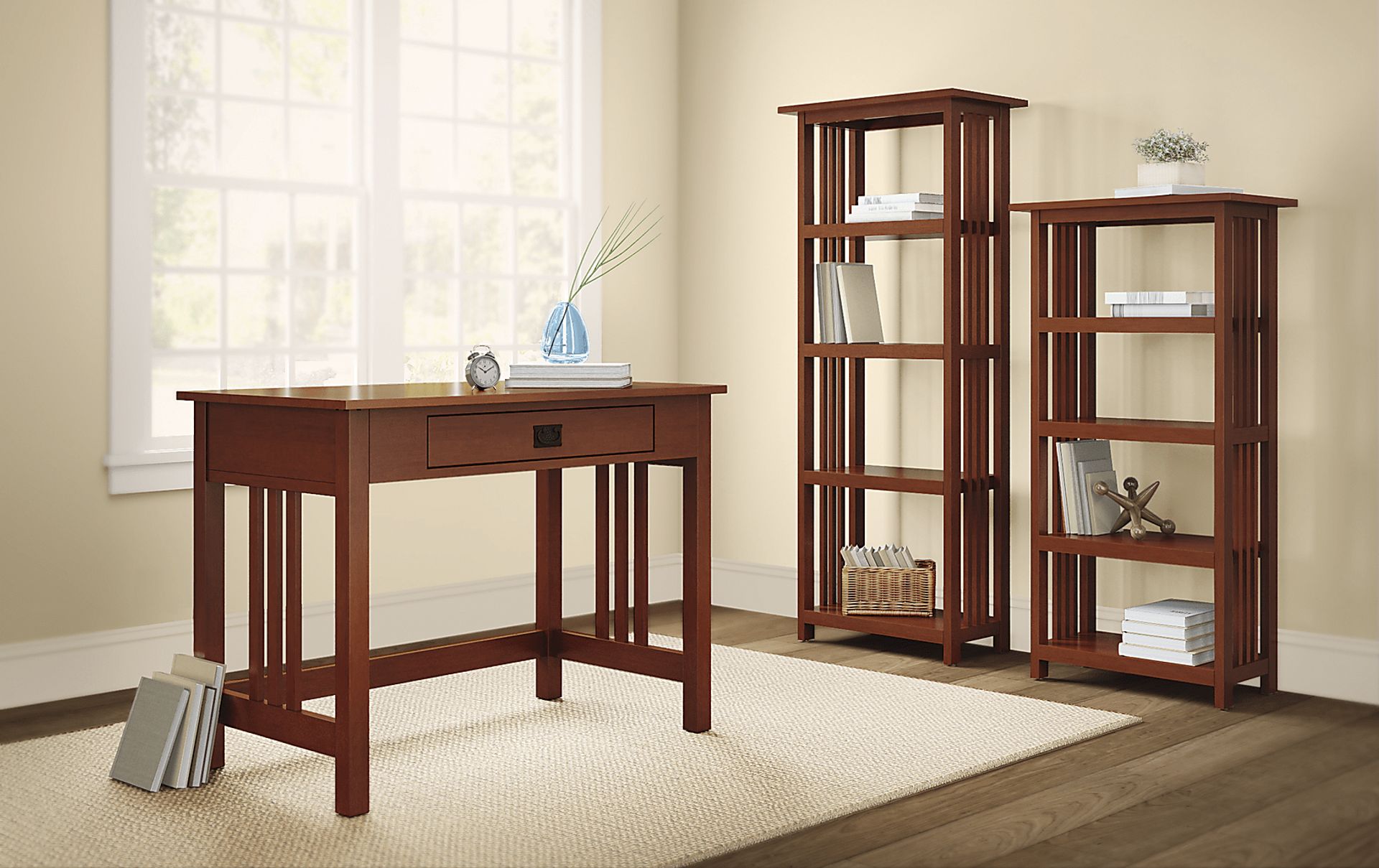 Lounsbury I Cherry Bookcase - Image 3