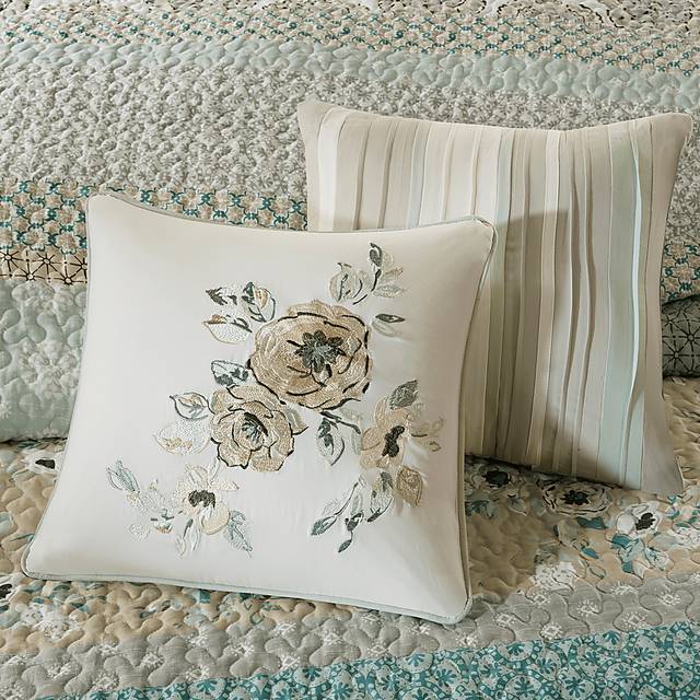 Louque Green 6 Pc Full/Queen Coverlet Set - Thumbnail - Image 4