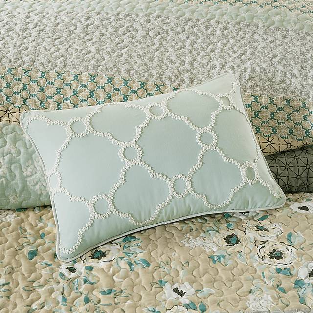 Louque Green 6 Pc Full/Queen Coverlet Set - Thumbnail - Image 5