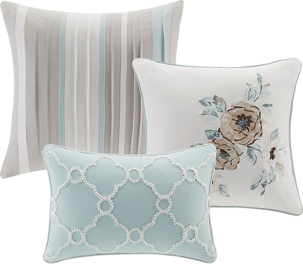 Louque Green 6 Pc King/California King Coverlet Set Rooms To Go