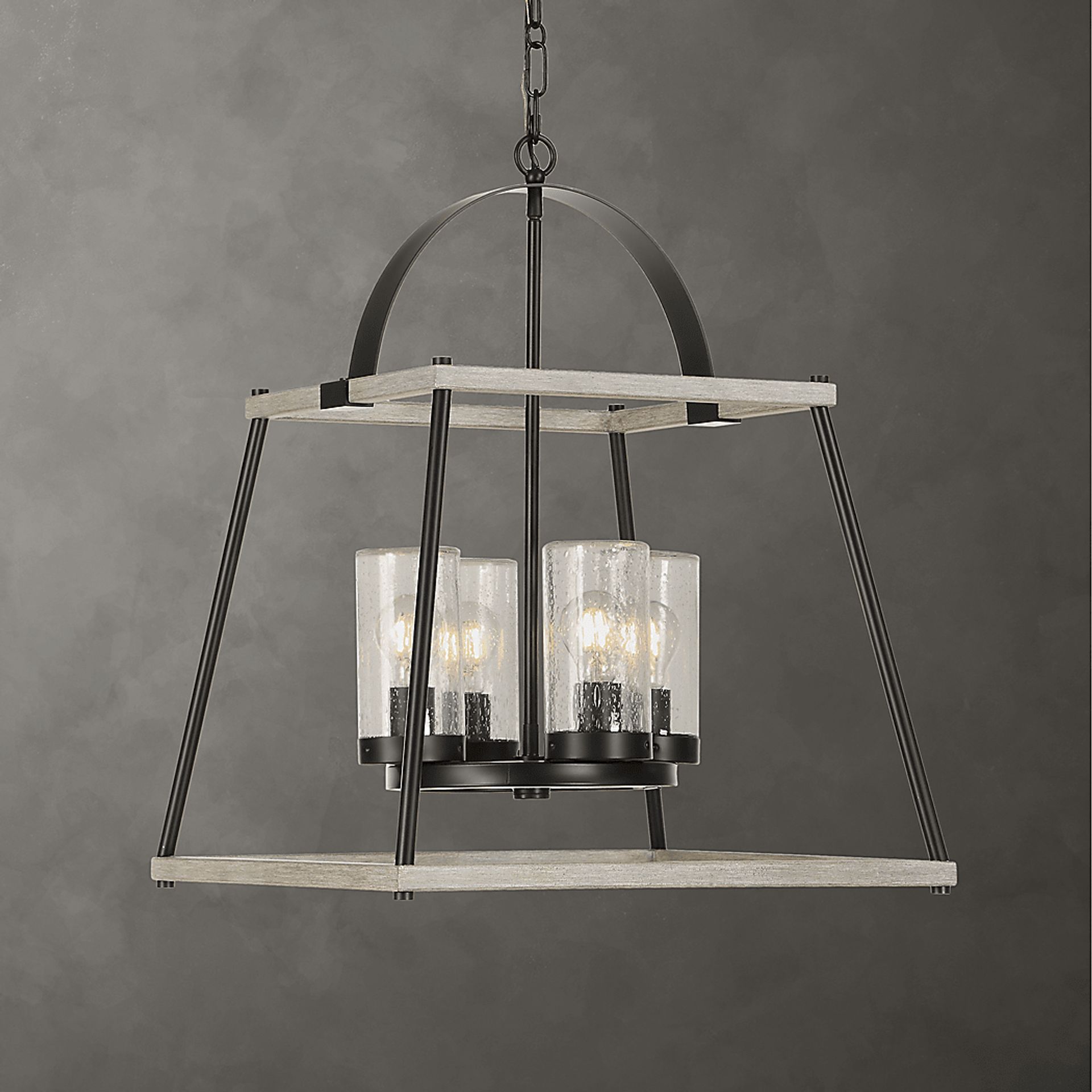 Lourberry Black Indoor/Outdoor Pendant - Image 2