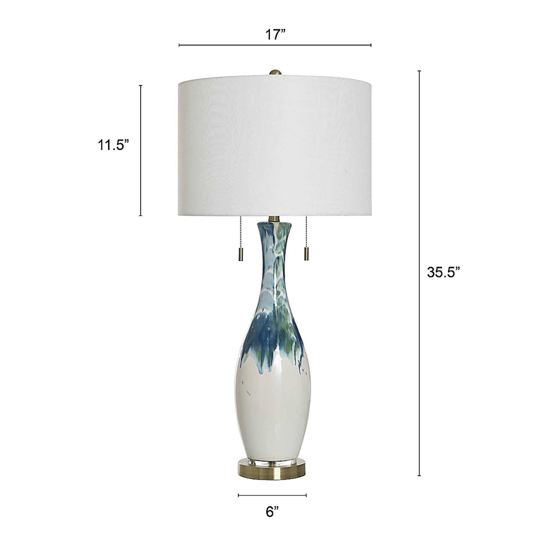Lourtonas Blue Lamp - Image 4