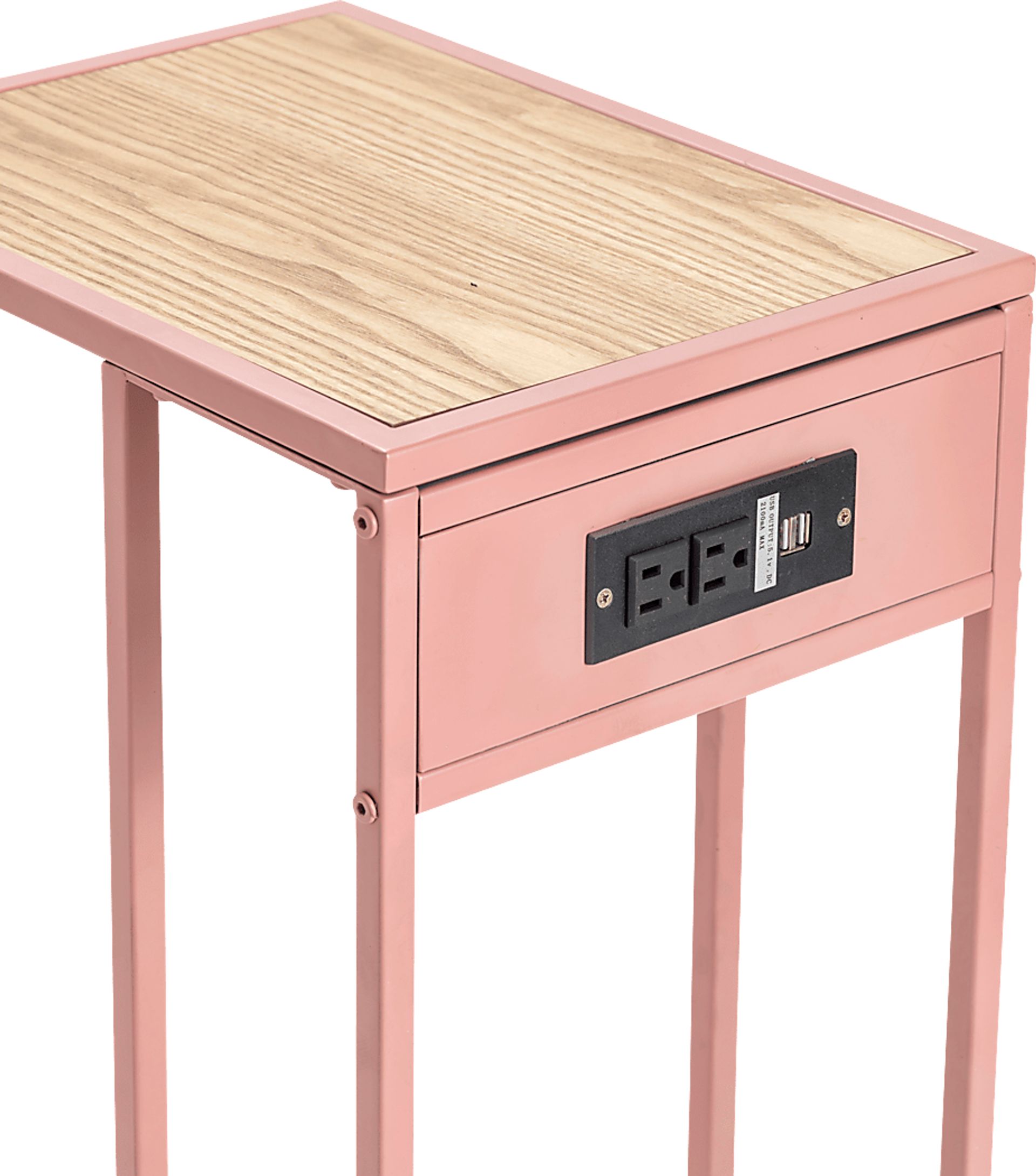 Lousalane Pink End Table - Image 3
