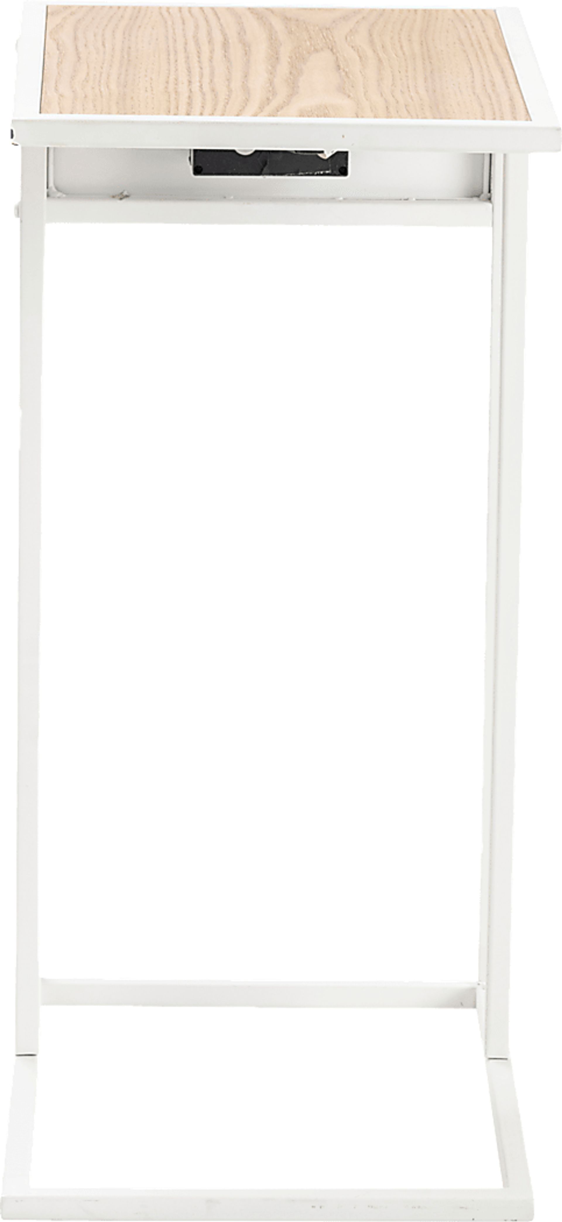 Lousalane White End Table - Image 2