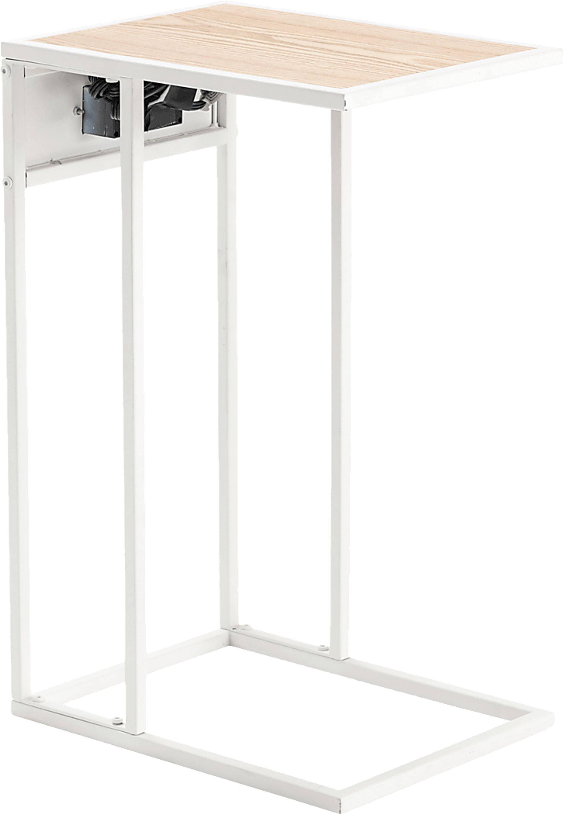 Lousalane White End Table - Image 1