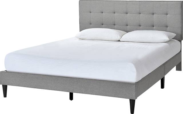 Lousetown Gray Queen Bed - Thumbnail - Image 1