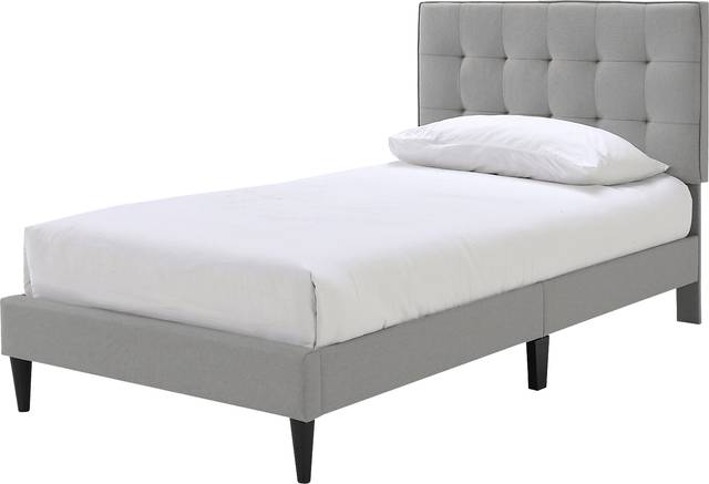 Lousetown Gray Twin Bed - Thumbnail - Image 3