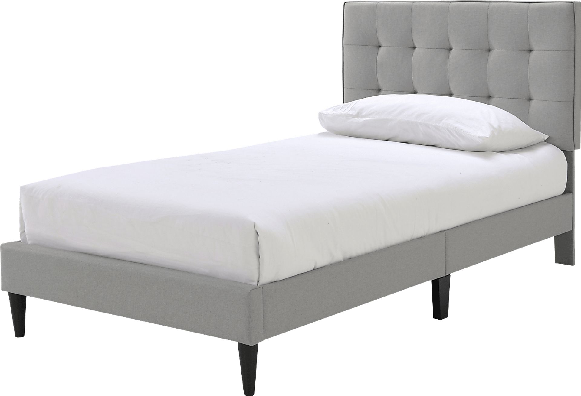 Lousetown Gray Twin Bed - Image 3