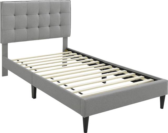 Lousetown Gray Twin Bed - Thumbnail - Image 4