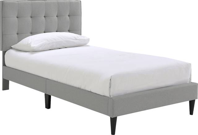 Lousetown Gray Twin Bed - Thumbnail - Image 1