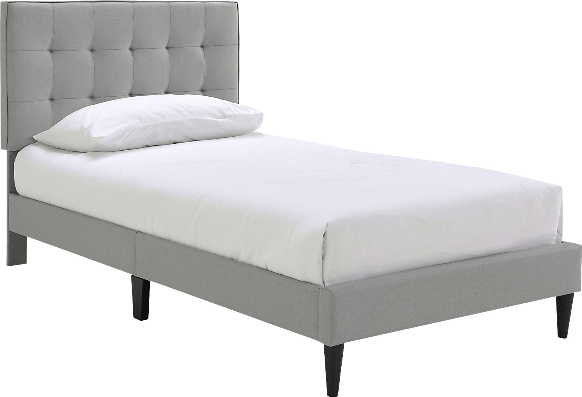 Lousetown Gray Twin Bed - Image 1