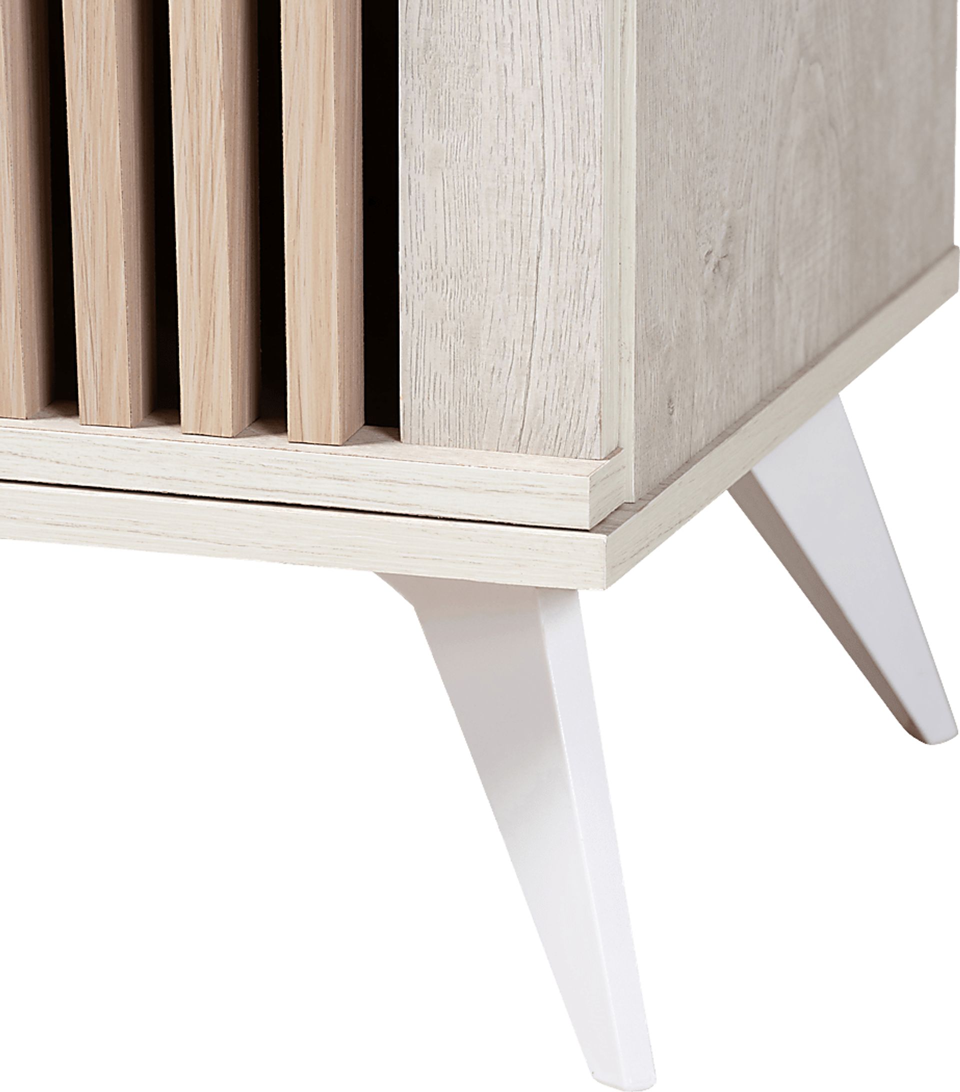 Louvenia Light Gray Accent Cabinet - Image 7