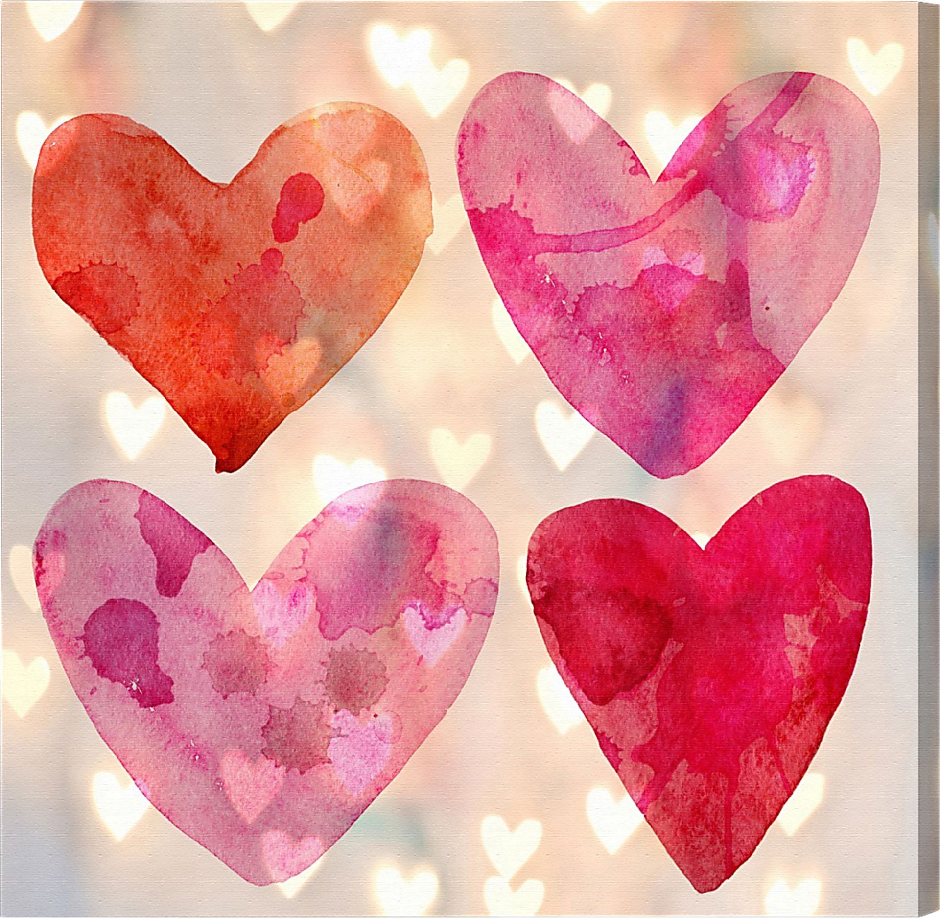 Love More Always Pink Artwork - Image 1
