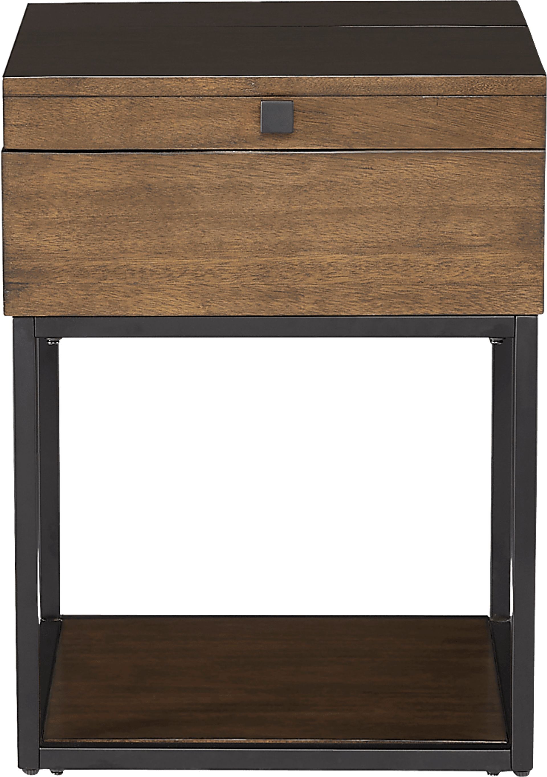 Lovedale Brown Chairside Table - Image 2