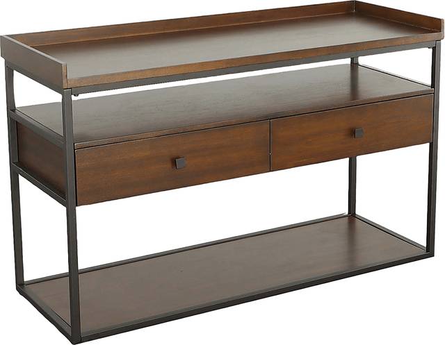 Lovedale Brown Sofa Table - Thumbnail - Image 1