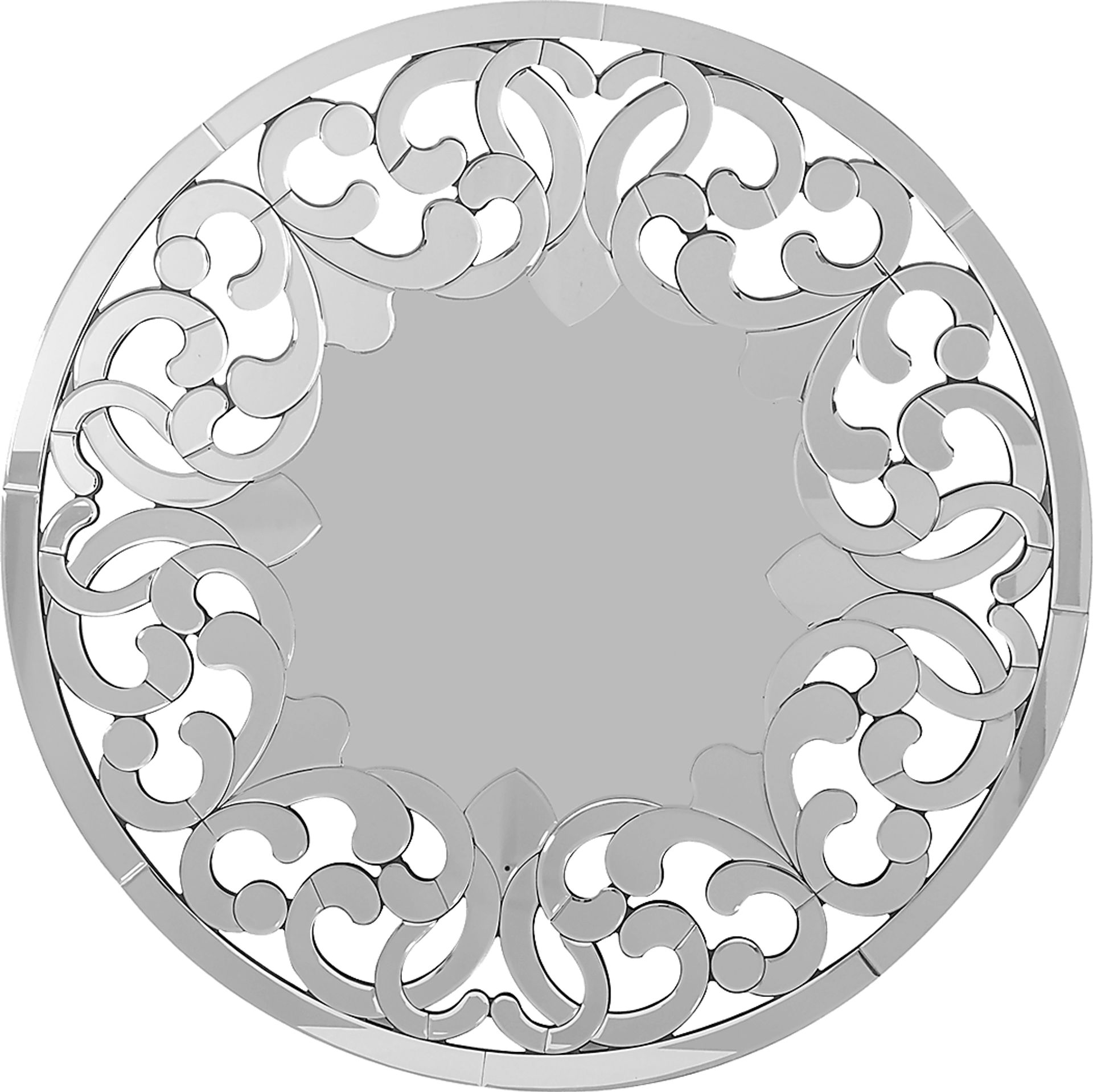 Lovine Silver Mirror - Image 1