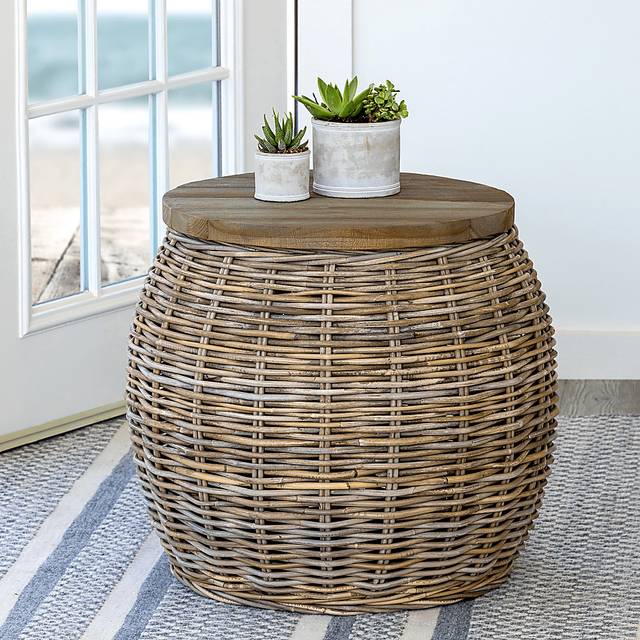 Lowama Brown End Table - Thumbnail - Image 3