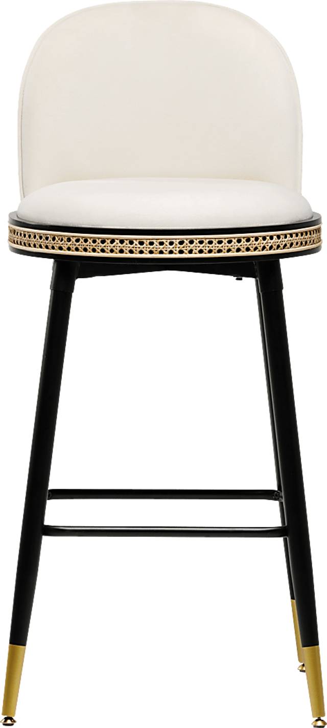 Loweland Cream Barstool - Thumbnail - Image 3