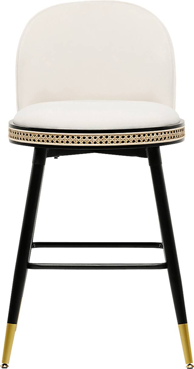Loweland Cream Counter Stool - Thumbnail - Image 2