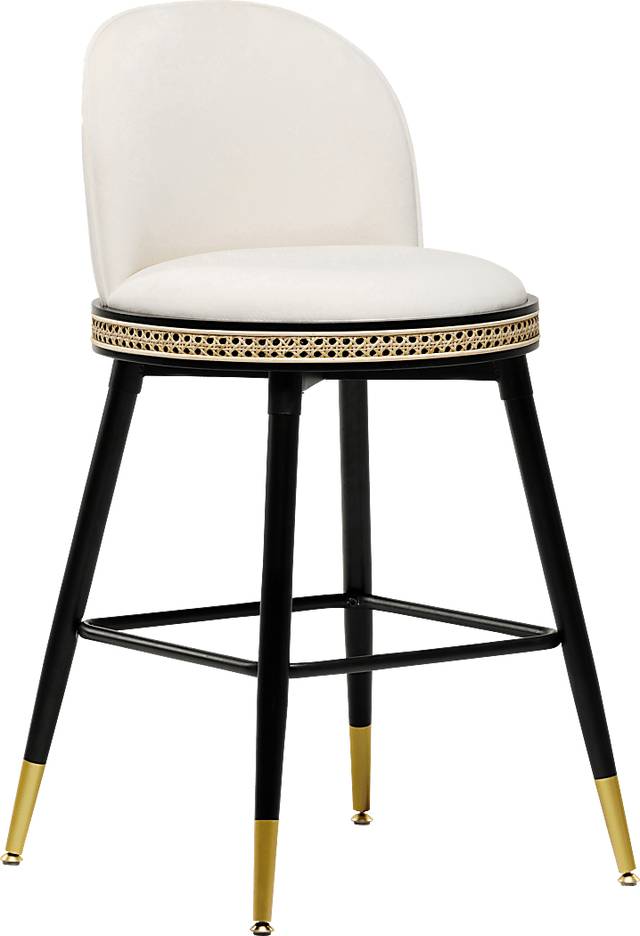 Loweland Cream Counter Stool - Thumbnail - Image 1