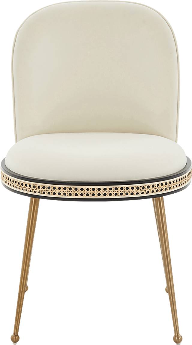 Loweland Cream Side Chair - Thumbnail - Image 3
