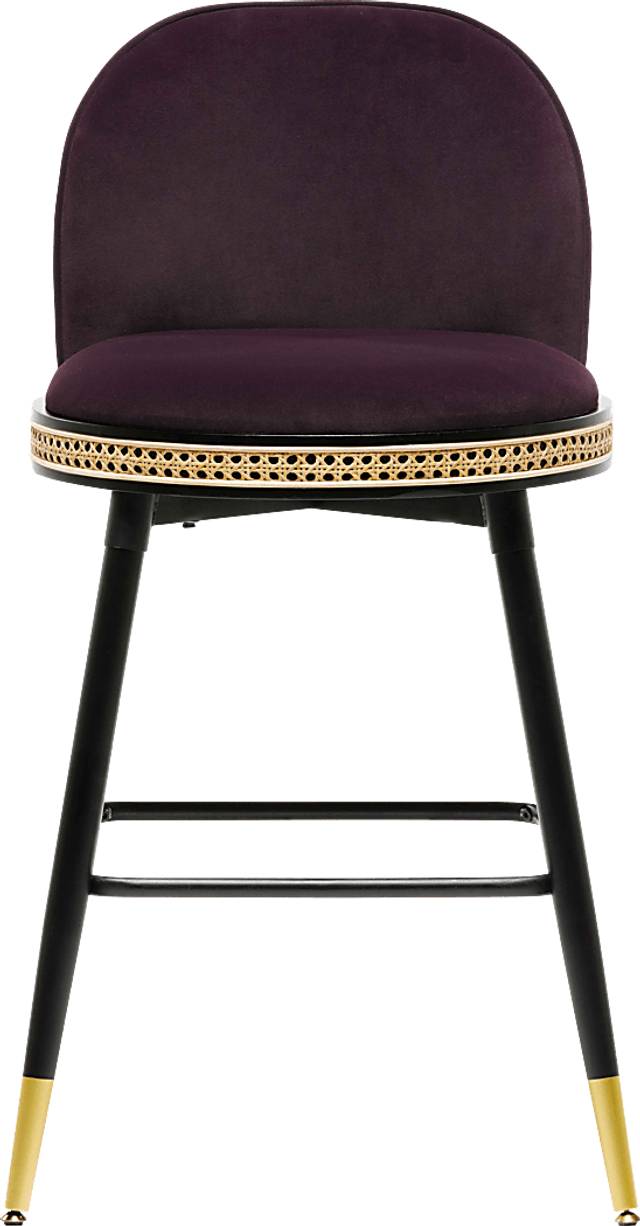 Loweland Purple Counter Stool - Thumbnail - Image 3