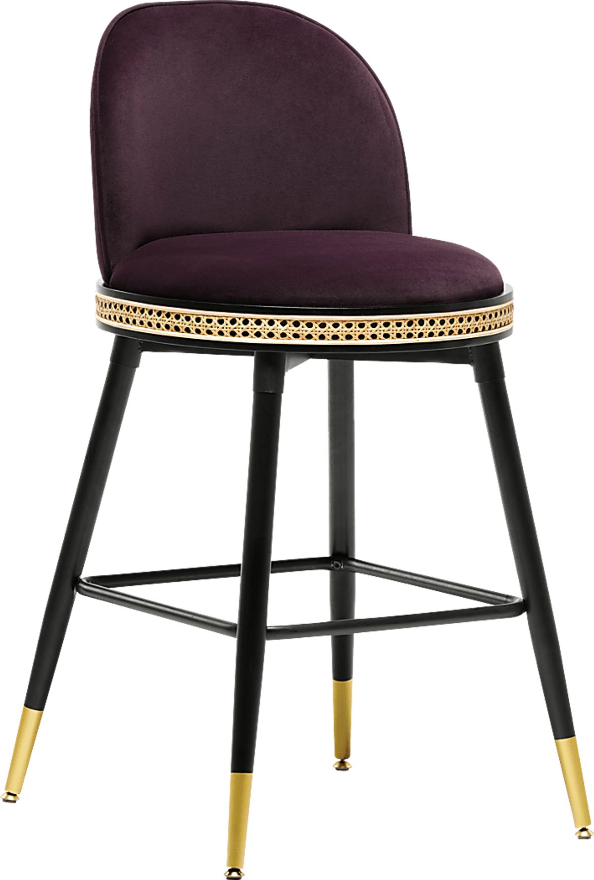 Loweland Black,Gold Black,Colors,Metal Purple Red Velvet Plush Counter ...