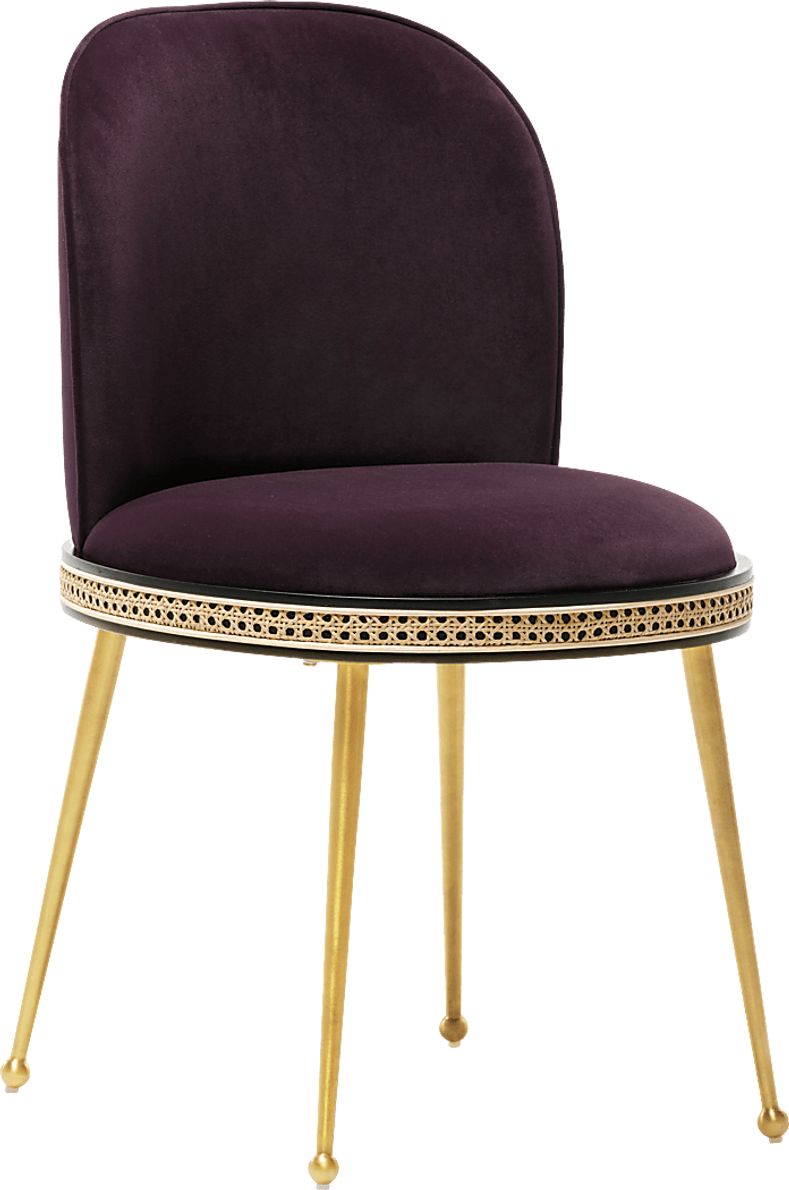 Loweland Purple Side Chair