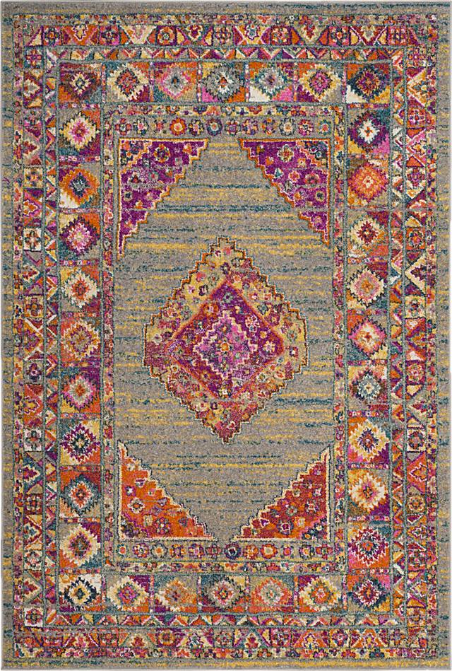 Lowell Point Gray 6' x 9' Rug - Thumbnail - Image 1