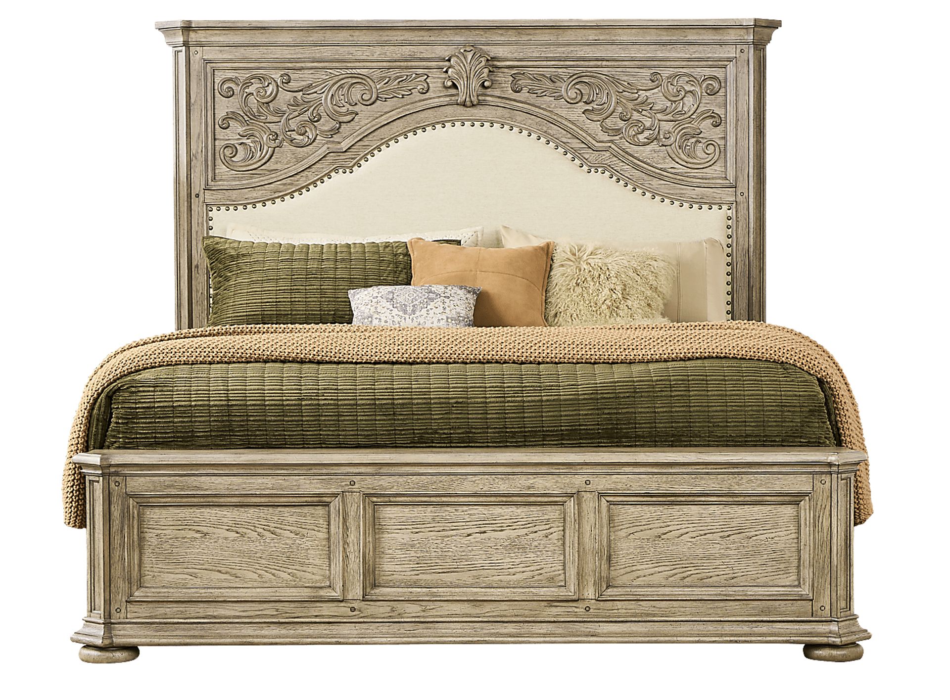 Lowell Taupe King Bed - Image 1