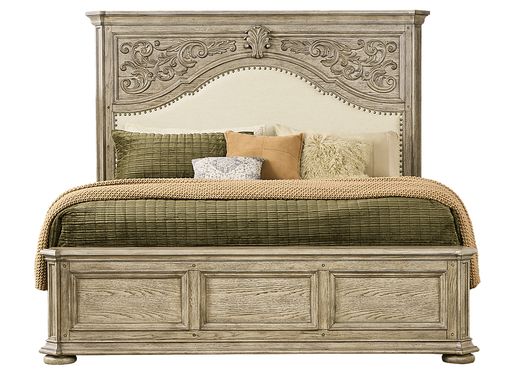 Lowell Taupe Queen Bed