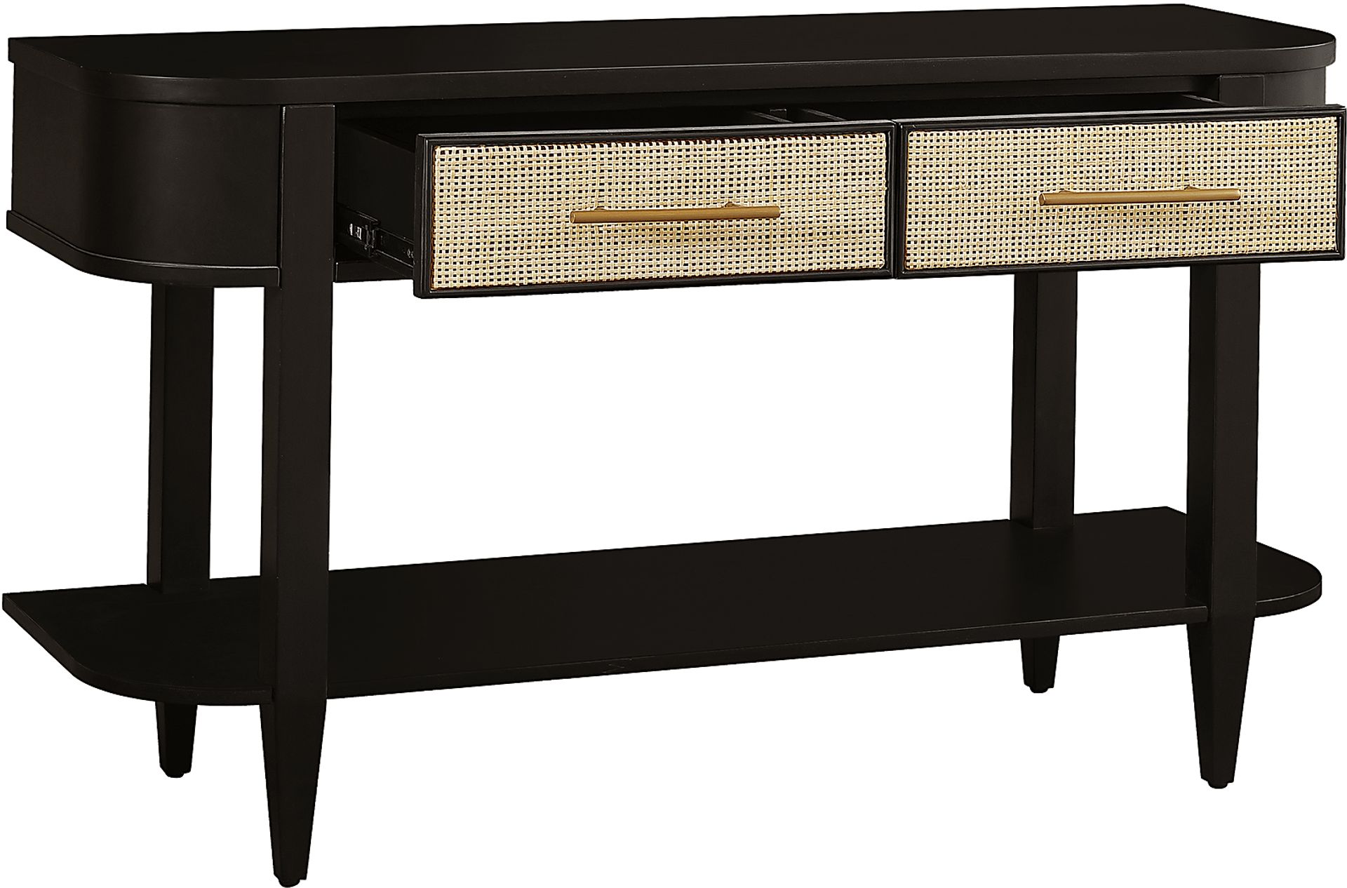 Lowella Black Sofa Table - Image 3