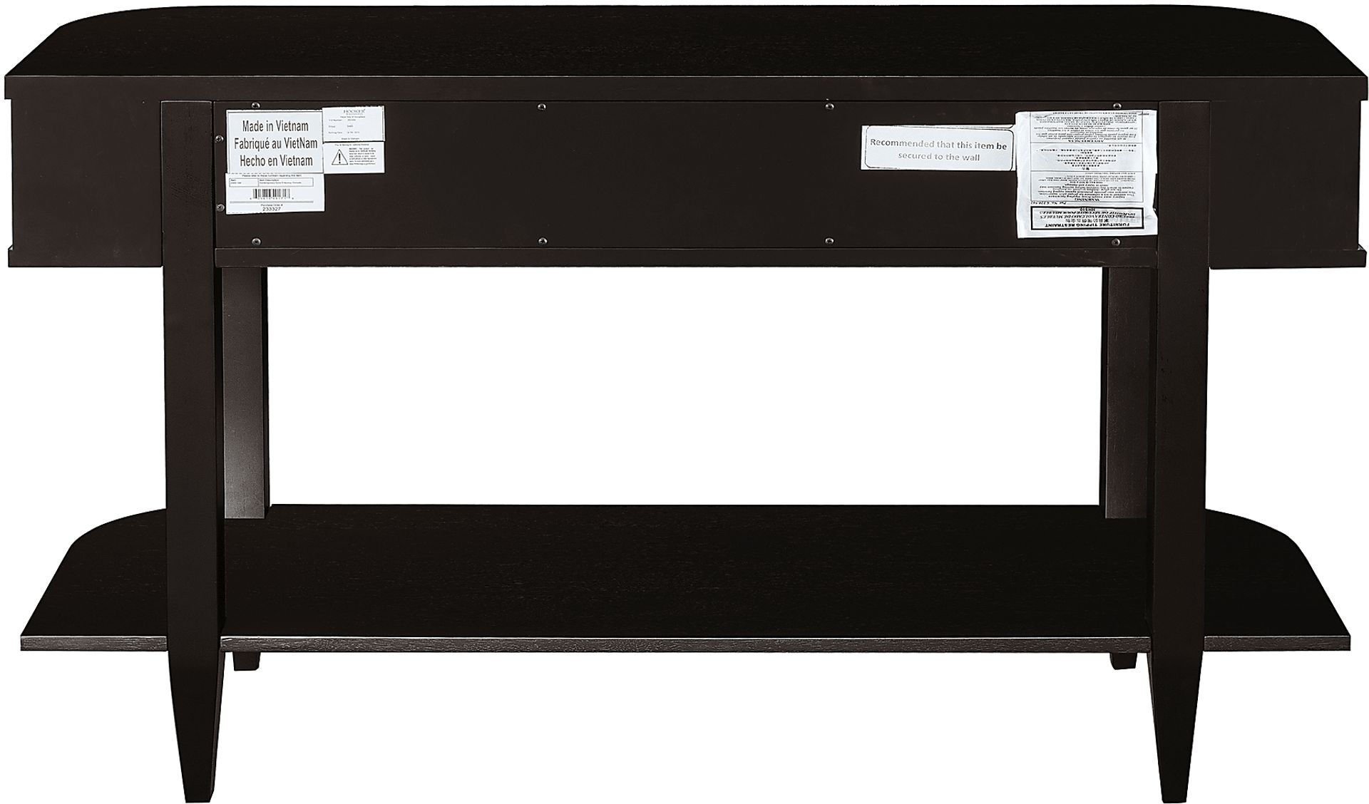 Lowella Black Sofa Table - Image 5
