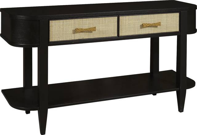 Lowella Black Sofa Table - Thumbnail - Image 1