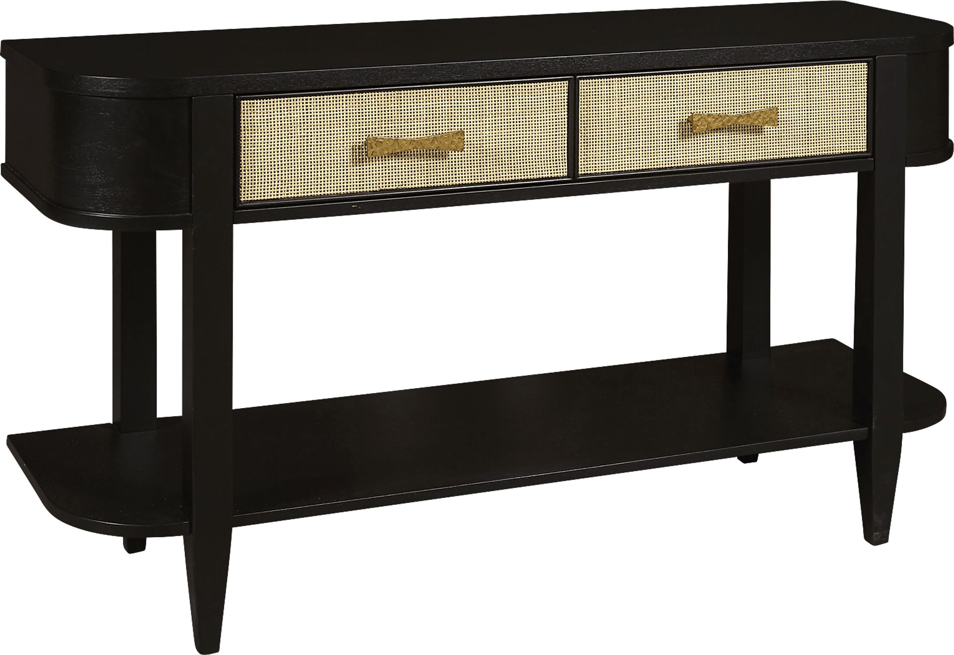 Lowella Black Sofa Table - Image 1
