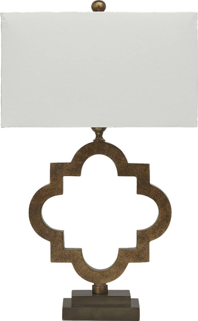 Lowen Gold Lamp - Thumbnail - Image 1